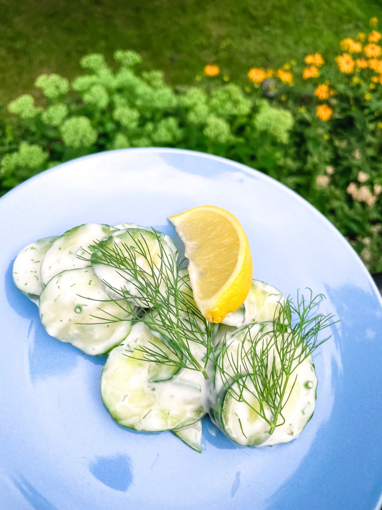 Crunchy Cucumber Dill Salad